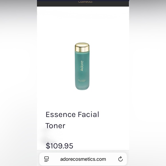 Adore Green and Gold Skincare Toner - Picture 2 of 3